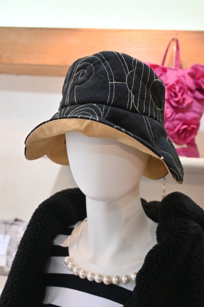 画像4: POTECHINO　キルト帽子 (4)