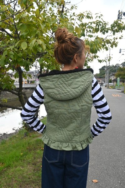 画像3: POTECHINO 　キルトベスト (3)