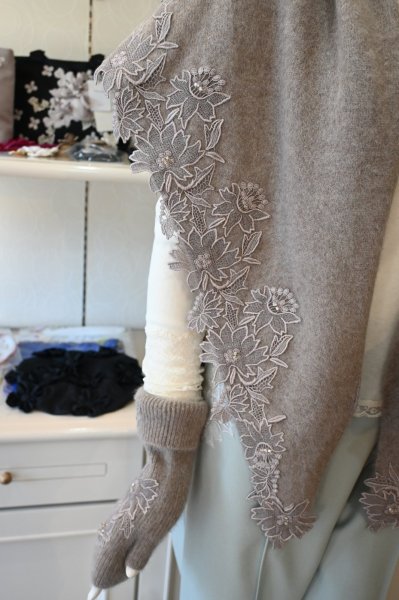 画像2: NAPATA MELLOE　三角ストール (2)