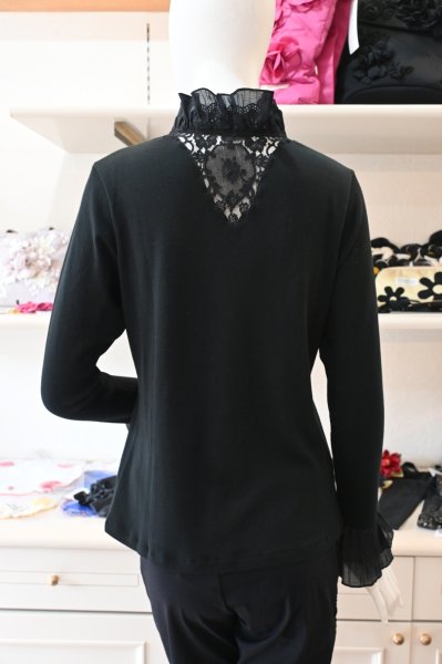 画像4: HISCHRONE　プリーツフリルジャケットイン (4)