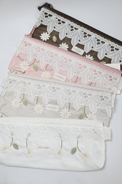 画像1: ANLICO　横型ポーチ (1)