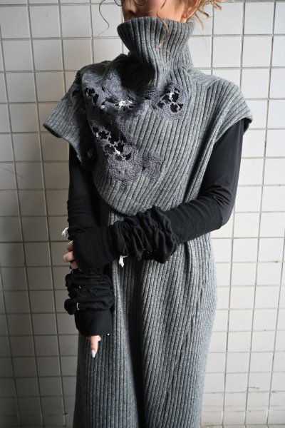 画像1: CAETLA リブニットワンピース