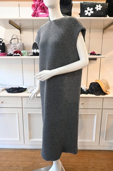 画像3: CAETLA　リブニットワンピース (3)