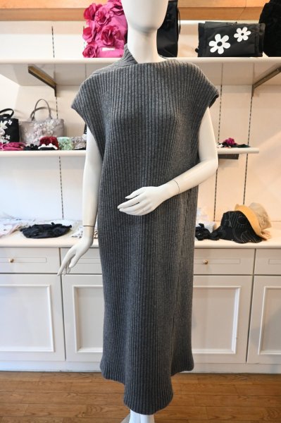 画像2: CAETLA　リブニットワンピース (2)