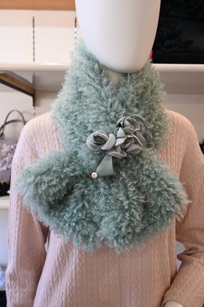 画像1: RainDance  ファーマフラー　☆再入荷☆ (1)