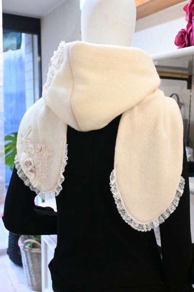 画像6: HISCHRONE　フード付きマフラー (6)