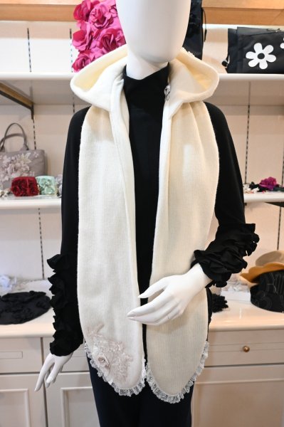 画像9: HISCHRONE　フード付きマフラー (9)