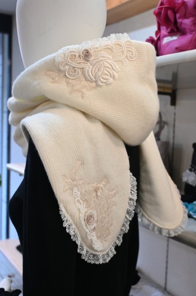 画像4: HISCHRONE　フード付きマフラー (4)