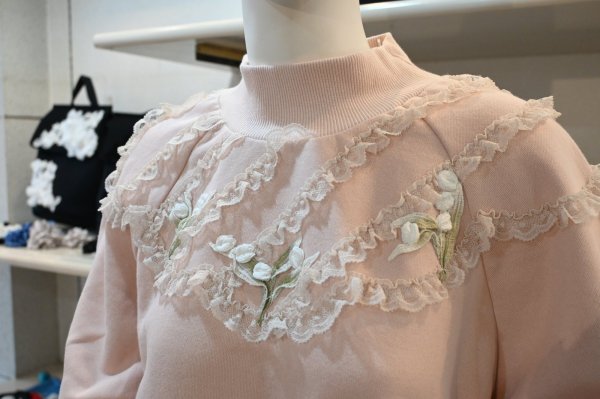 画像4: CAETLA　裏起毛トレーナー（スズラン） (4)