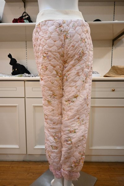 画像6: AKIAKANE　キルトパンツ (6)