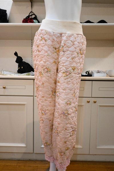 画像4: AKIAKANE　キルトパンツ (4)