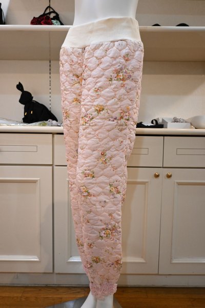 画像5: AKIAKANE　キルトパンツ (5)