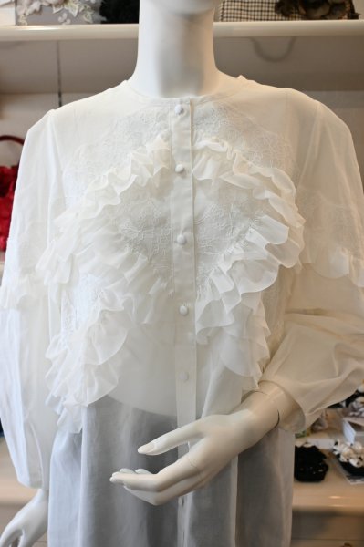 画像7: HISCHRONE　KASUMIブラウス (7)