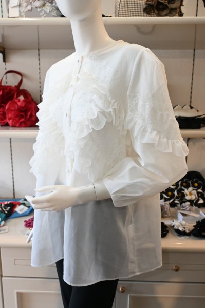 画像8: HISCHRONE　KASUMIブラウス (8)