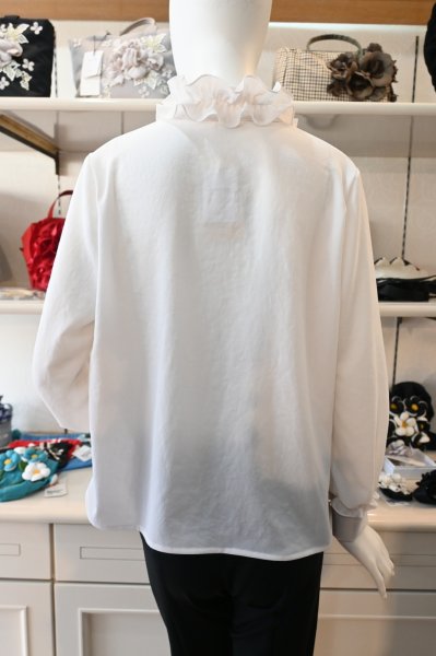 画像4: NAPATA MELLOE　フリルブラウス　☆再入荷☆ (4)