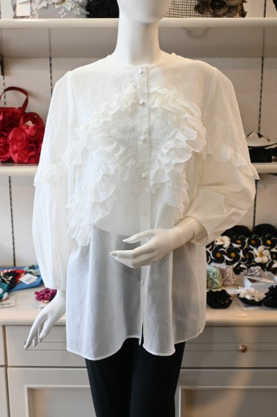 画像6: HISCHRONE　KASUMIブラウス (6)