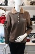 画像1: POTECHINO　ポロシャツ☆ブラウン入荷しました☆ (1)