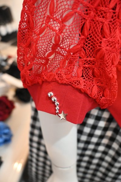 画像6: POTECHINO　レースカーディガン (6)