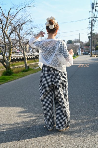 画像2: POTECHINO　レースカーディガン (2)