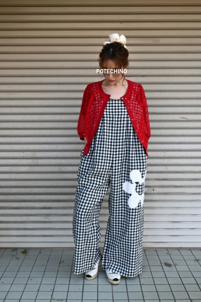 画像5: POTECHINO　レースカーディガン (5)