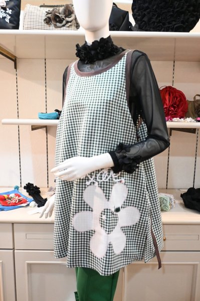 画像4: POTECHINO　エプロンチェック(アップルネッタ)　 (4)