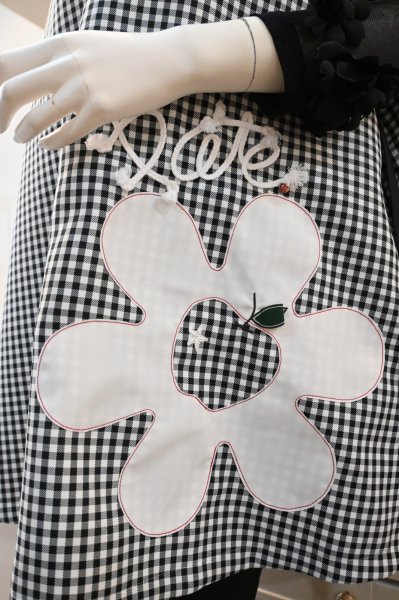 画像5: POTECHINO　エプロンチェック(アップルネッタ)　 (5)