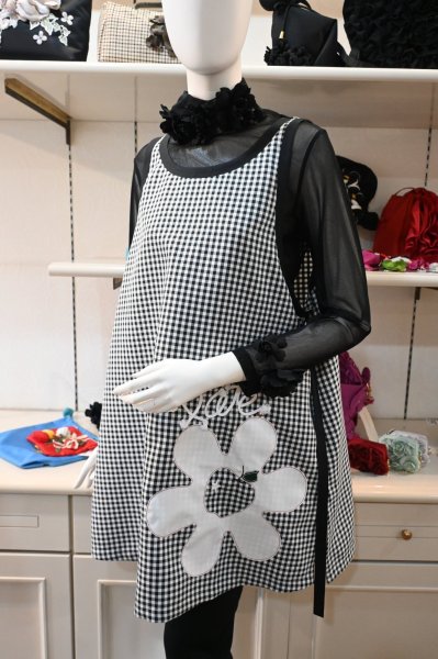 画像3: POTECHINO　エプロンチェック(アップルネッタ)　 (3)
