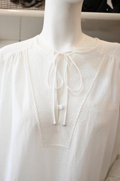 画像2: HISCHRONE　チャーチブラウス (2)