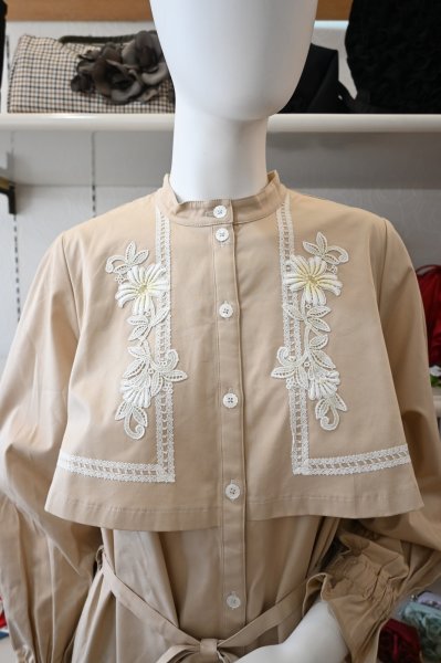 画像2: ANLICO　コートワンピース (2)