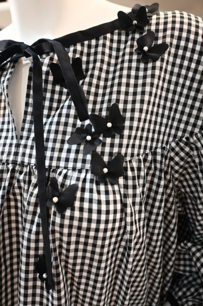 画像12: POTECHINO  ワンピース　チェック ☆再入荷☆ (12)