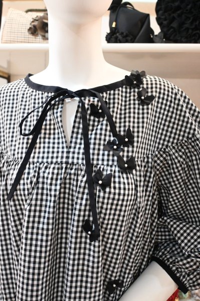 画像11: POTECHINO  ワンピース　チェック ☆再入荷☆ (11)