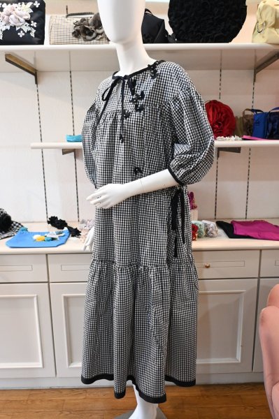 画像5: POTECHINO  ワンピース　チェック ☆再入荷☆ (5)