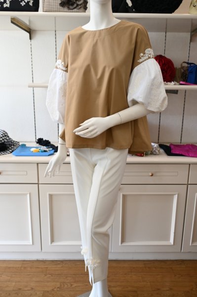 画像1: NAPATA MELLOE 　ブラウス (1)