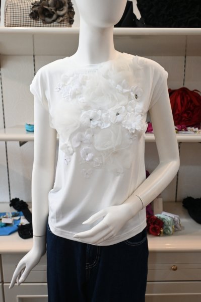 画像1: POTECHINO　カットソー (1)