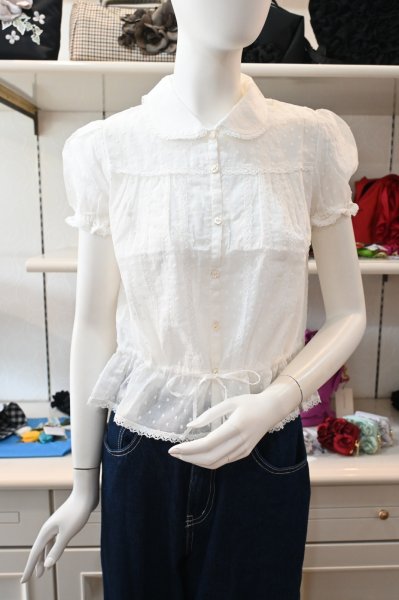 画像1: ANLICO　ブラウス (1)