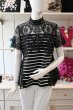 画像1: trictrac　ボーダードレスカットソー☆再入荷☆ (1)