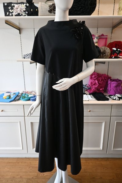 画像4: POTECHINO  ボトルネックワンピース　 (4)