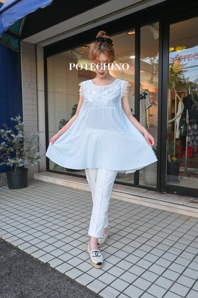 画像3: HISCHRONE　チュニックブラウス (3)