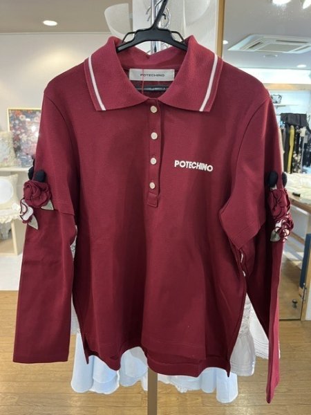 画像2: POTECHINO　ポロシャツ☆ブラウン入荷しました☆ (2)