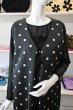 画像2: POTECHINO ドットサテンサロペット (2)