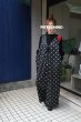 画像2: POTECHINO ドットサテンサロペット (2)