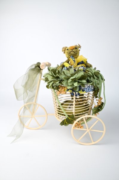 画像1: POTECHINO　自転車に乗ったレスニーちゃん (1)