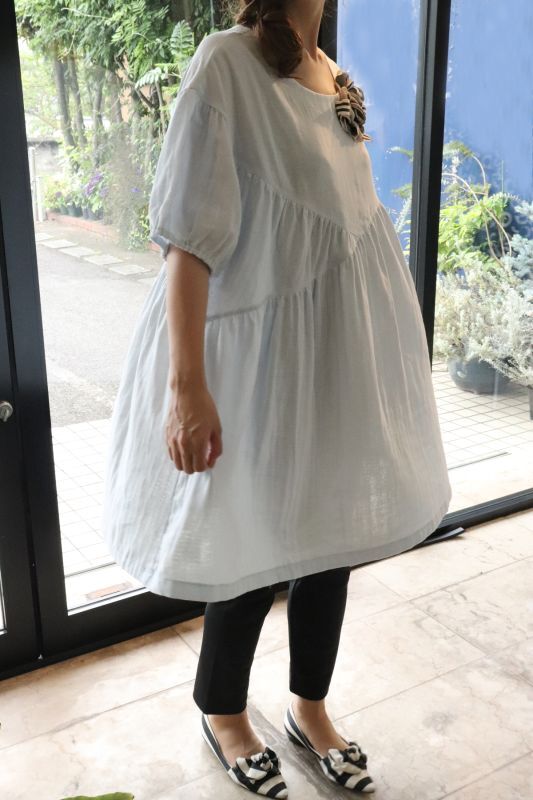 POTECHINO チュニックワンピース ☆ピンク入荷しました☆ - 尾道ポテチーノ