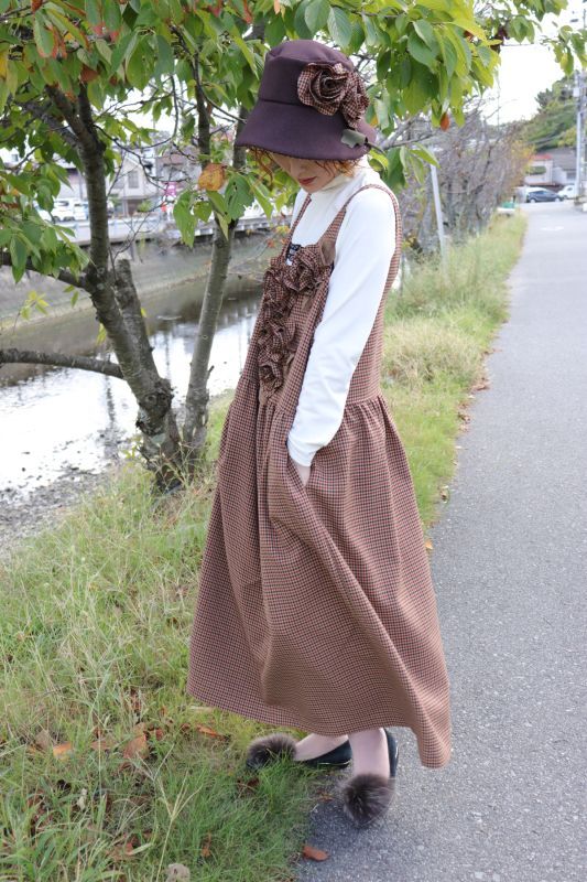 POTECHINO ジャンパースカート