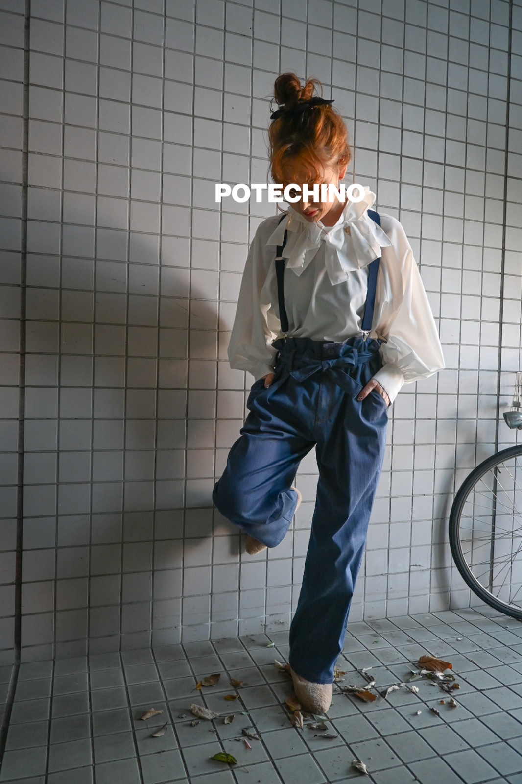 POTECHINO チュニックブラウス☆再入荷☆ - 尾道ポテチーノ